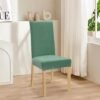 Unyqoos® Set van 6 Stretch Fluwelen Stoelhoezen voor Diverse Gelegenheden en Stijlvolle Interieurs