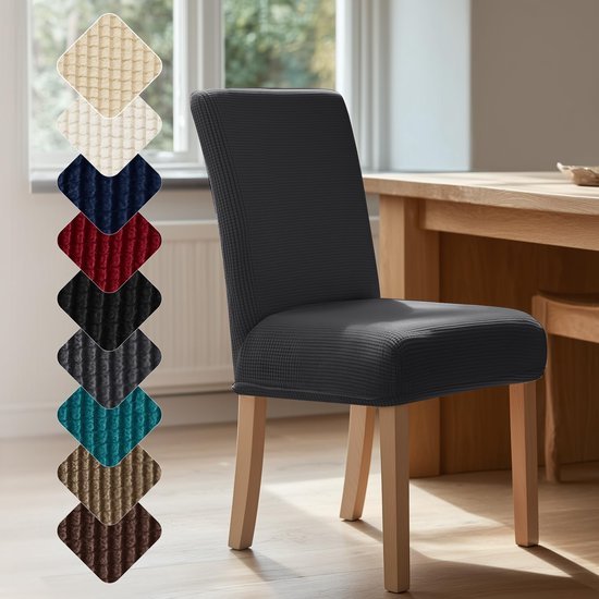 550x550-28363.jpg Unyqoos® Set van 2 elastische stoelhoezen voor veelzijdige bescherming en stijl