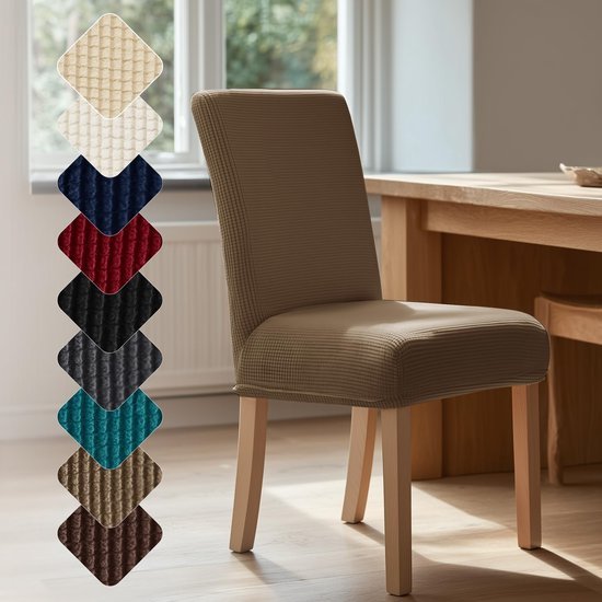 Unyqoos® Elastische stoelhoezen set van 2 voor veelzijdige bescherming en stijl