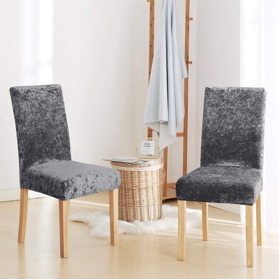 550x550-28379.jpg Unyqoos® Wasbare en elastische stoelhoezen van fluweel voor diverse stoelen in set van 6
