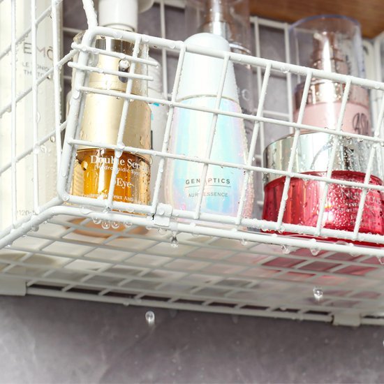 Unyqoos ® Fruitschaal Met Veelzijdige Opbergmogelijkheden Voor Keuken, Badkamer En Meer - Gelaagd En Wandmontage Opties