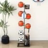 Unyqoos® Multifunctioneel Verticaal Sport Opbergrek met Ruimte voor Ballen en Accessoires