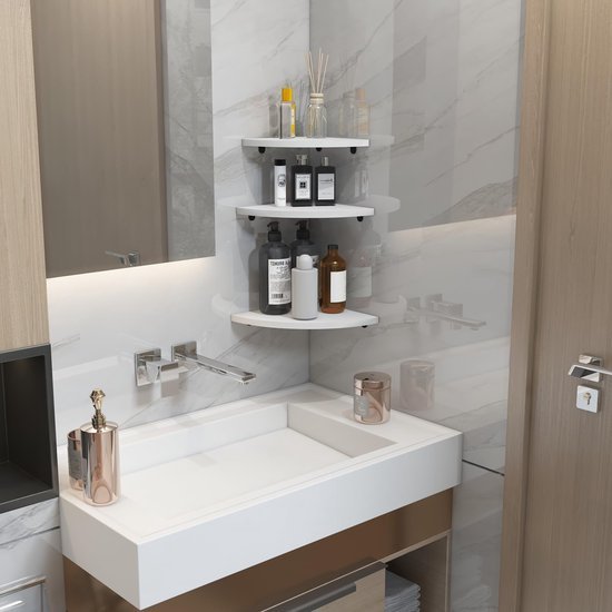 550x550-28507.jpg Unyqoos® Set van 6 multifunctionele hoekplanken voor elke ruimte in huis
