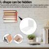 550x550-28526.jpg Unyqoos® Set van 4 zwevende boekenplanken voor stijlvolle en ruimtebesparende wandopslag