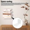 550x550-28528.jpg Unyqoos® Set van 4 zwevende boekenplanken voor stijlvolle en ruimtebesparende wandopslag