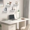 550x550-28609.jpg Unyqoos® Set van vier witte MDF zwevende wandplanken voor diverse interieurstijlen