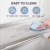Unyqoos® Roestvrijstalen keukenwandrek voor efficiënte opslag in horeca en thuis
