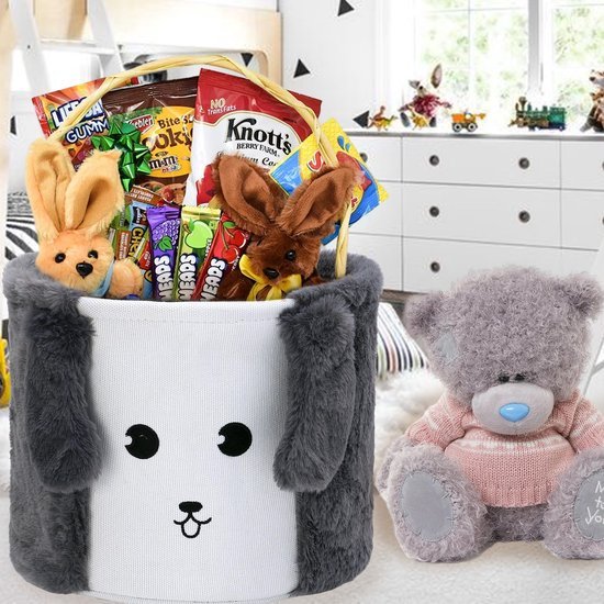 550x550-28701.jpg Unyqoos® Multifunctionele Opbergmand voor Kinderkamer, Speelgoed en Wasgoed met Schattige Patronen