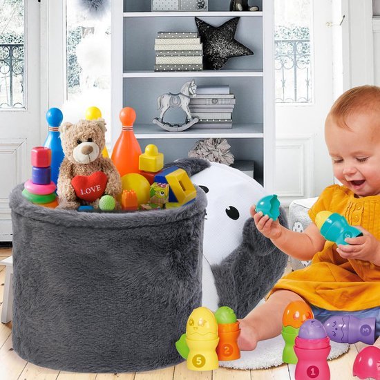550x550-28702.jpg Unyqoos® Multifunctionele Opbergmand voor Kinderkamer, Speelgoed en Wasgoed met Schattige Patronen