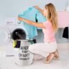 Unyqoos® Stijlvolle en Praktische Wasmand Set voor Efficiënt Wassen en Opslag