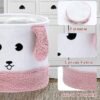 Unyqoos® Decoratieve Linnen Opbergmand voor Kinderen met Cartoon Design en Multifunctioneel Gebruik
