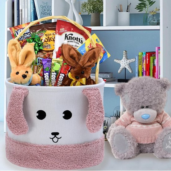 Unyqoos® Decoratieve Linnen Opbergmand voor Kinderen met Cartoon Design en Multifunctioneel Gebruik