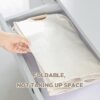 550x550-28769.jpg Unyqoos® Opvouwbare Wastas van 60L met Houten Handvatten voor Badkamer en Huishoudelijke Opslag