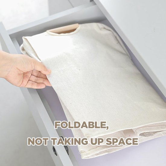 550x550-28769.jpg Unyqoos® Opvouwbare Wastas van 60L met Houten Handvatten voor Badkamer en Huishoudelijke Opslag