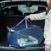 Unyqoos® Opvouwbare en Ruime Pop-up Wasmand Set voor Reizen en Dagelijks Gebruik, 2 Stuks, Marineblauw