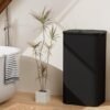 Unyqoos® Stijlvolle Opvouwbare Wasmand met Deksel en Kunststof Handvat voor Handige Wasverzameling