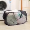 Unyqoos® Handige Opvouwbare Wasmanden Set van Twee voor Reizen, Kamperen en Meer - Zwart