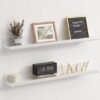 Unyqoos® Stijlvolle en Functionele Wandplanken Set van Acryl voor Diverse Ruimtes