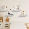 550x550-29037.jpg Unyqoos® Set van 2 rustieke houten wandplanken met beschermrand voor diverse ruimtes
