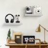 550x550-29040.jpg Unyqoos® Set van 2 rustieke houten wandplanken met beschermrand voor diverse ruimtes