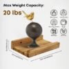 Unyqoos® Compacte zwevende wandplanken set voor decoratieve opbergruimte in huis