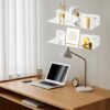 550x550-29115.jpg Unyqoos® Twee stuks zwevend wandrek zonder boren voor badkamer en woonkamer