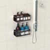 550x550-29182.jpg Unyqoos® Praktische Doucheplank van Roestvrij Staal voor Badkamer zonder Boren, Ideaal voor Shampoo en Douchegel