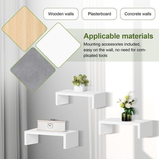 550x550-29212.jpg Unyqoos® Set van vijf zwevende wandplanken voor veelzijdige opslag en decoratie