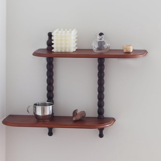 550x550-29252.jpg Unyqoos® Tweedelig zwevend wandrek van hout voor diverse interieurstijlen