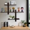550x550-29268.jpg Unyqoos® Set van 2 multifunctionele houten wandplanken voor stijlvol opbergen en decoreren