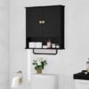 550x550-29273.jpg Unyqoos® Wandkast voor Badkamer met Handdoekhouder en Verstelbare Planken