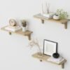550x550-29276.jpg Unyqoos® Set van drie houten zwevende wandplanken voor stijlvolle opbergruimte