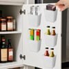 Unyqoos® Zelfklevende opbergboxen set voor keuken, badkamer en slaapkamer zonder boren