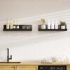 550x550-29454.jpg Unyqoos® Set van 2 zwevende wandplanken in zwart acryl voor diverse ruimtes