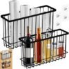 550x550-29457.jpg Unyqoos® Set van twee zelfklevende opbergboxen voor keuken en badkamer