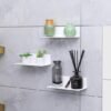 550x550-29681.jpg Unyqoos® Set van twee witte acryl wandplanken zonder boren voor veelzijdig gebruik