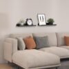 550x550-29706.jpg Unyqoos® Set van twee zwarte metalen wandplanken voor diverse ruimtes in huis