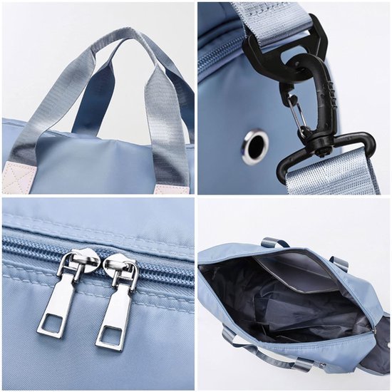 Unyqoos ® Veelzijdige Sport- en Reistas van 40 Liter met Schoenenvak en Waterdichte Compartimenten