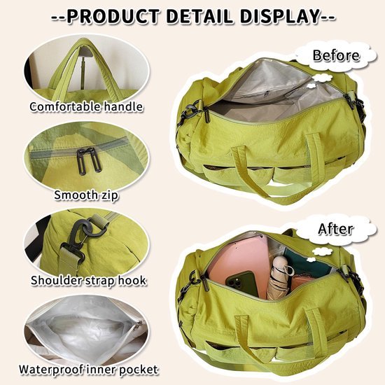 550x550-29839.jpg Unyqoos® Uniseks waterdichte sporttas met schoenenvak voor reizen en fitness
