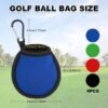 Unyqoos® Golfbal Reinigingsset Met Handige Clipbevestiging Voor Gemakkelijk Schoonmaken Onderweg