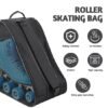Unyqoos® Ruime en tas voor schaatsen en rolschaatsen met verstelbare riem