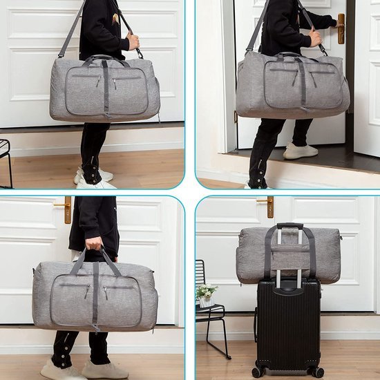 550x550-29971.jpg Unyqoos® Ruime en Waterbestendige Reistas met Schoenenvak voor Reizen en Fitness, 65 Liter