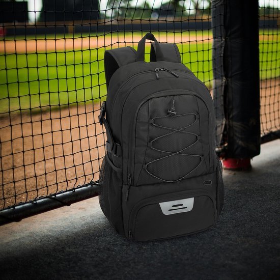 Unyqoos® Ruime en veelzijdige sportrugzak met bal- en schoenenvak voor heren