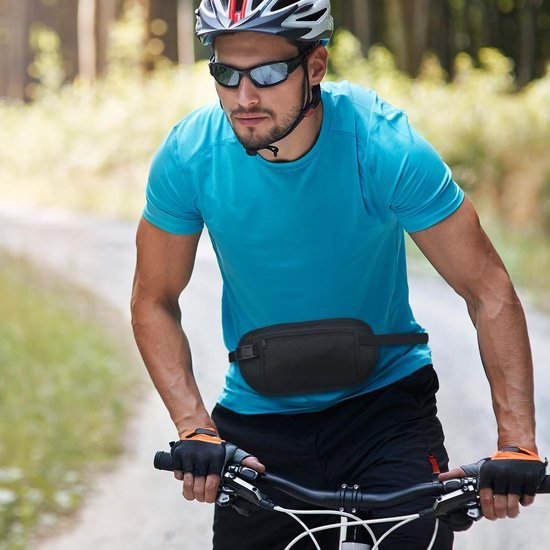 Unyqoos® Veilige en Verstelbare Heuptas voor Reizen en Sport met Grote Capaciteit