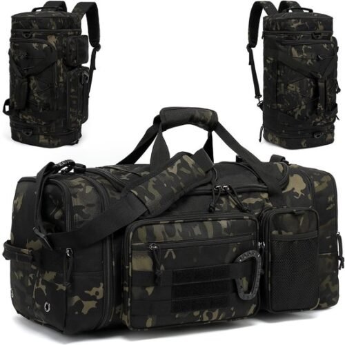 Unyqoos® Uitbreidbare sport- en reistas met schoenenvak en rugzakfunctie