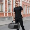 Unyqoos® Veelzijdige 40 Liter Sporttas met Schoenenvak en Waterdicht Compartiment voor Heren en Dames