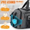 Unyqoos® Ruime sport- en reistas met schoenenvak en waterdichte voering