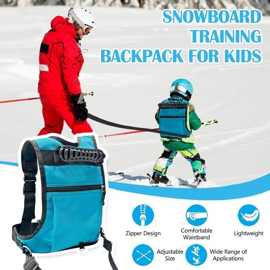 Unyqoos® Veilig en Comfortabel Trainingsharnas voor Kinderen bij Wintersport en Skaten