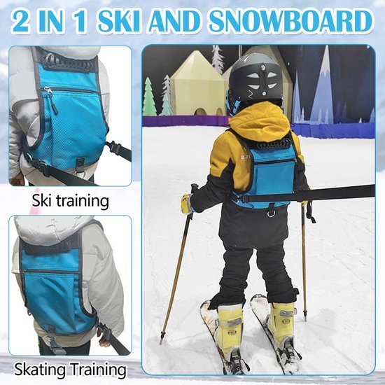 Unyqoos® Veilig en Comfortabel Trainingsharnas voor Kinderen bij Wintersport en Skaten