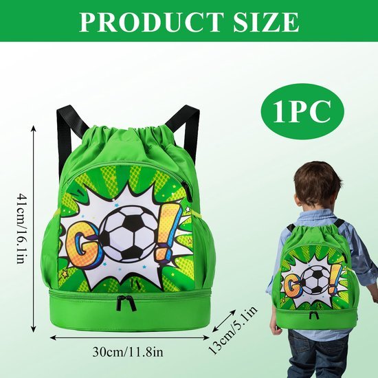 550x550-30265.jpg Unyqoos® Waterdichte kinderzwemtas met trekkoord en meerdere vakken voor sport en vrije tijd